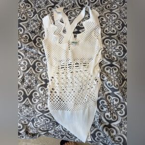Kenzo cutout knit body suit